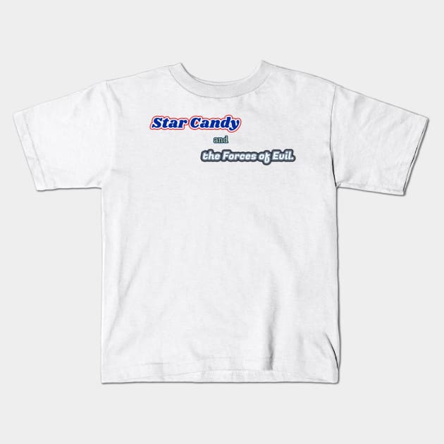 Star Candy and the forces of evil Kids T-Shirt by Sylvanas_drkangel